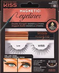 KISS Magnetne umetne trepalnice z očesnimi linijami 01 Lure (Magnetic Eyeliner & Lash Kit)