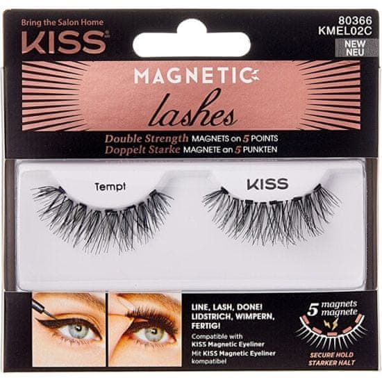 KISS Magnetic Lashes 02 Tempt (Magnetic Lashes Double Strength)