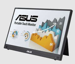 ASUS MB16AMTR ZenScreen Touch prenosni monitor na dotik, 39,6 cm, FHD, IPS, črn (90LM04S0-B02170)