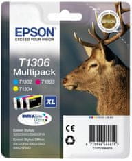 Epson Multipack 3-barvno črnilo T1306 DURABrite UltraInk C13T13064012