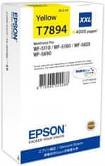 Epson Serija črnilnih kartuš WF-5xxx XXL rumene barve T7894