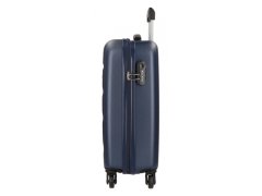 Jada Toys ROLL ROAD Flex Navy Blue, potovalni kovček iz ABS, 55x38x20cm, 35L, 5849162 (majhen)