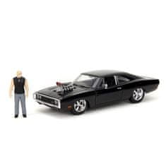 Jada Toys Hitri in drzni 1970 Dodge Charger 1:24 + figurica Dominica Toretta