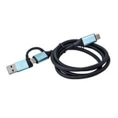 I-TEC kabel USB 3.1 (Type-C) do USB 3.1 (Type-C) z adapterjem USB 3.0, 1 m