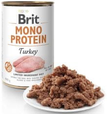 Brit Mono Protein Turkey v pločevinki 400g