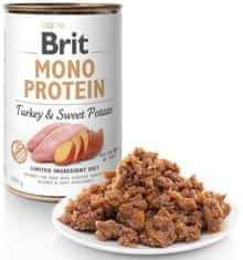 Brit Mono Protein puran s sladkim krompirjem v konzervi 400g