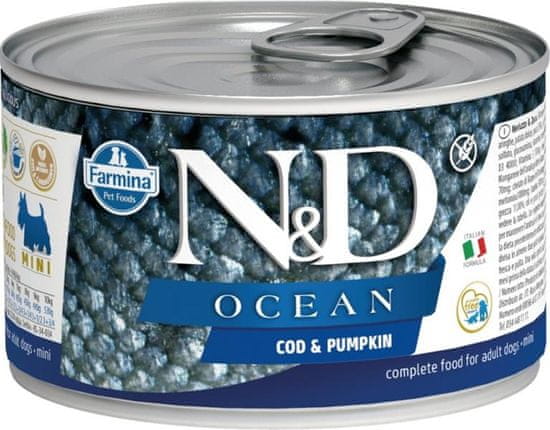 N&D Konzerva N&amp;D Dog Ocean Cod &amp; Pumpkin 140g