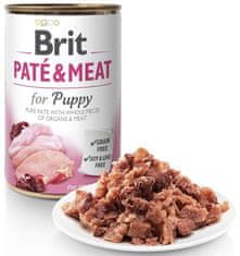 Brit Konzerva Paté &amp; Meat Puppy piščanec 400g