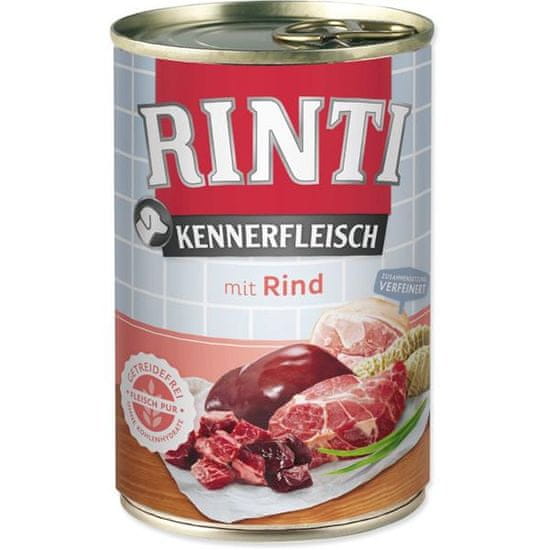 RINTI Konzerva Kennerfleisch Adult Beef 400g