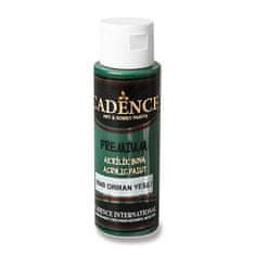 Cadence Akrilna barva Premium - gozdno zelena / 70 ml