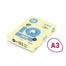 IQ Črtni papir Color A3-YE23, rumen, 160 g/m2, 250 l.