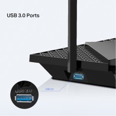 TP-Link Archer AX72 Pro AX5400 Multi-Gigabit Wi-Fi 6 Router brezžični usmerjevalnik - router / dostopna točka - AP