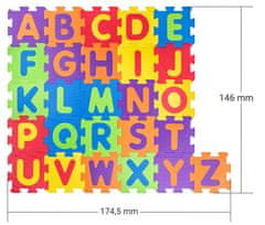 Abecedna sestavljanka iz pene (28,5x28,5)