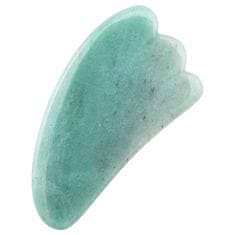 Palsar7 Guasha Jade masažni valjček in plošča (zeleni aventurin Jade Roller & Gua Sha Set)