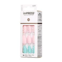 Samolepilni nohti imPRESS Nails Dew Drop 30 kosov