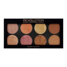 Revolution Golden Sugar II Paleta rdečila za lica (Paleta Golden Sugar 2 Rose Gold) 13 g