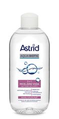 Astrid Micelarna voda 3 v 1 za obraz, oči in ustnice za suho in občutljivo kožo Aqua Biotic 200 ml