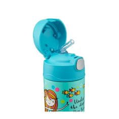 Thermos FUNtainer Otroški termos s slamico - morska deklica 355 ml