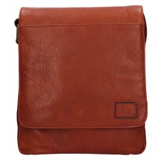 Moška usnjena crossbody torba