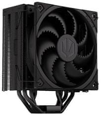 Endorfy CPU hladilnik Fera 5 Black / ultra tih / 120 mm ventilator / 4 toplotne cevi / PWM / za Intel in AMD / črn