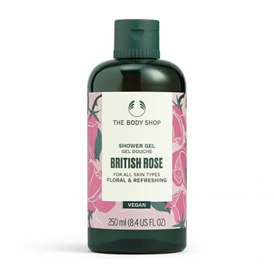 The Body Shop Gel za tuširanje British Rose (gel za tuširanje) 250 ml