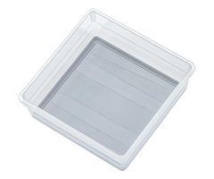 Organizator predalov SISTEMO 15x15x5cm plastika, TRA/SE