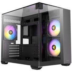 Antec CX600M Trio ARGB mini ATX okno črno ohišje