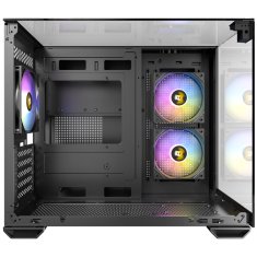 Antec CX600M Trio ARGB mini ATX okno črno ohišje