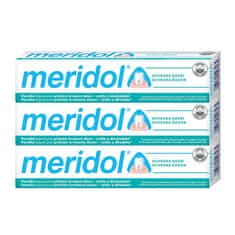 Meridol Zobna pasta proti gingivitisu tripack 3 x 75 ml