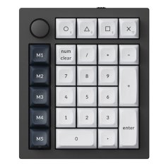 Keychron Q0 Max RGB QMK/VIA Knob Različica numerične tipkovnice (črna)