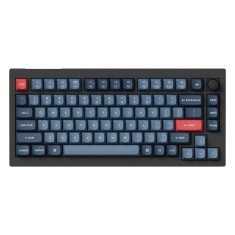 Keychron Brezžična mehanska tipkovnica V1 Max QMK/VIA z gumbom Banana Switch (črna)