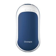 Ocoopa HotPal PD 5000 mAh grelnik rok s funkcijo powerbank, USB-C, belo-modra