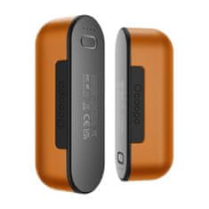 Ocoopa UT2s 2x5000 mAh grelnik rok s funkcijo powerbank, USB-C, oranžna