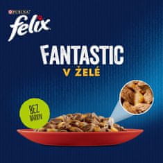 Felix Fantastic multipack okusen izbor v želeju, 120 x 85 g