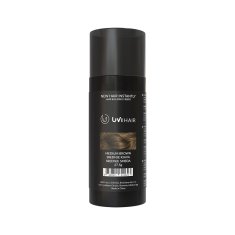 UVI Hair lasna vlakna, MEDIUM BROWN / Srednje rjava (veliki 27.5 g, do 50 nanosov)