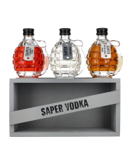 saper-vodka Vodka Saper vodka + GB 3 x 0,2 l