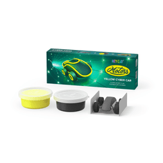 HEY CLAY ustvarjalni set - Cyber Car Yellow