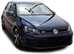 Mstyling Športna maska VW Golf 7 GTI izgled rdeč rob