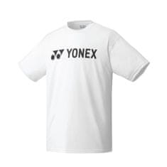 Yonex Majice bela M Club Team Logo Print