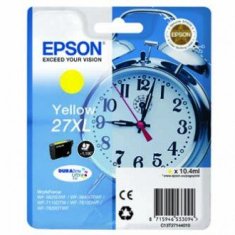 Epson eno pakiranje rumenega črnila 27XL DURABrite Ultra