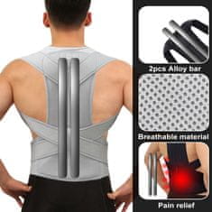 Smart Plus Nova zgornja hrbtna drža Posture Corrector Posture Clavicle Support Corrector Back Straight Shoulders Brace Strap Correctpor