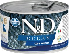 N&D Hrana v konzervi N&amp;D Puppy Ocean Cod &amp; Pumpkin 140g