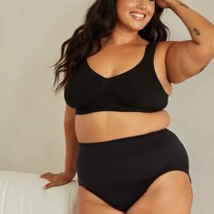 Madamshape Brezšivne hlačke Comfort (3 kosi) | BRIEFIES, črna, 2XL/4XL