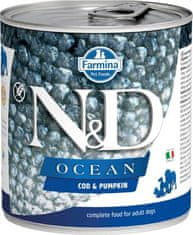 N&D Konzerva N&amp;D Dog Ocean Cod &amp; Pumpkin 285g