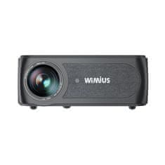 Smart Plus WIMIUS K8 5G WiFi Bluetooth Projector - 9500 Lumens Full HD 1080P, 4K Support, 4P/4D Keystone, and Zoom