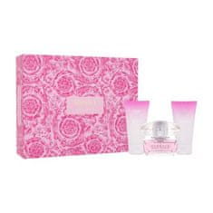 Versace Bright Crystal Set toaletna voda 50ml + losjon za telo 50 ml + gel za prhanje 50 ml za ženske