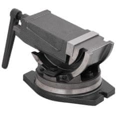 Vidaxl Nagibni primež z 2 osema 100 mm