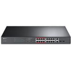 TP-Link TL-SL1218MP 16-Port 10/100 2-port gigabit 16xPoE+ 250W 2xSFP rack mrežno stikalo-switch