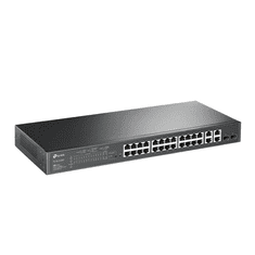 TP-Link TL-SL2428P 24-port 10/100 4-port gigabit Smart 24xPoE+ 250W 4xSFP režami mrežno stikalo-switch