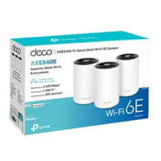 TP-Link Deco X75 AXE5400 Tri-Band 2.4/5/6GHz 4G/5G WiFi 6 usmerjevalnik / dostopna točka-AP